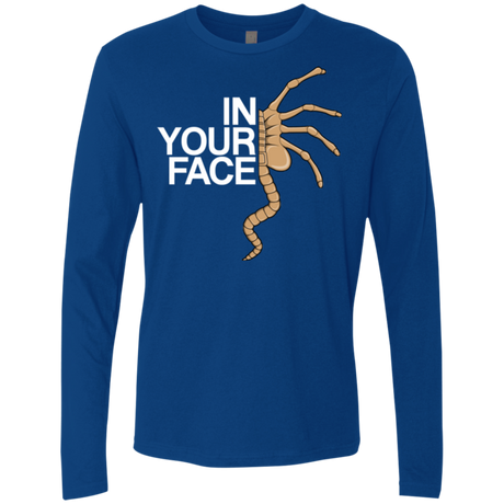 IN YOUR FACE Men's Premium Long Sleeve