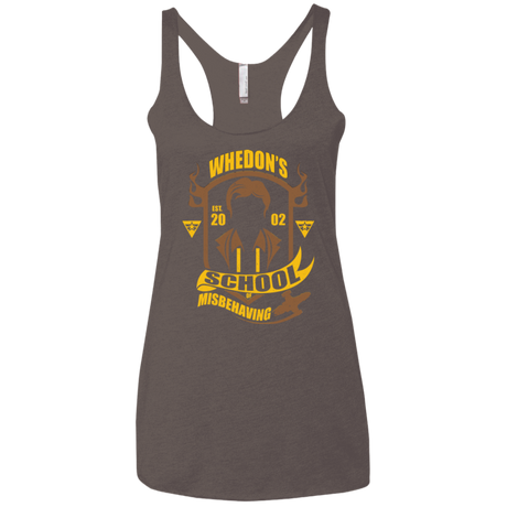 School of Misbehaving Women's Triblend Racerback Tank