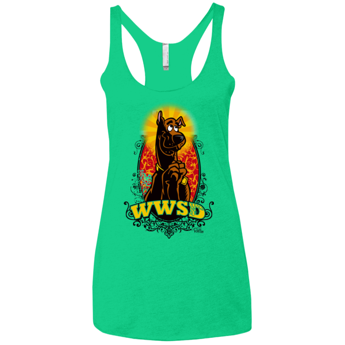 WWSD Women's Triblend Racerback Tank