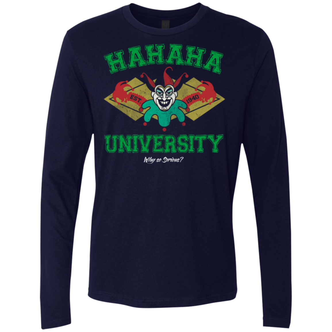 Hahaha University Men's Premium Long Sleeve