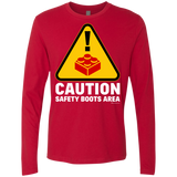 Watch Your Step Men's Premium Long Sleeve