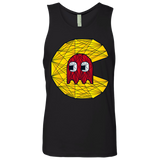 Poly Pac Man Men's Premium Tank Top