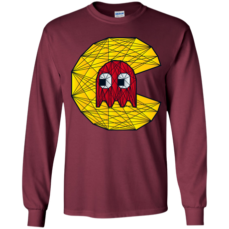 Poly Pac Man Youth Long Sleeve T-Shirt