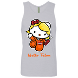 Orange is the New Cat Men's Premium Tank Top