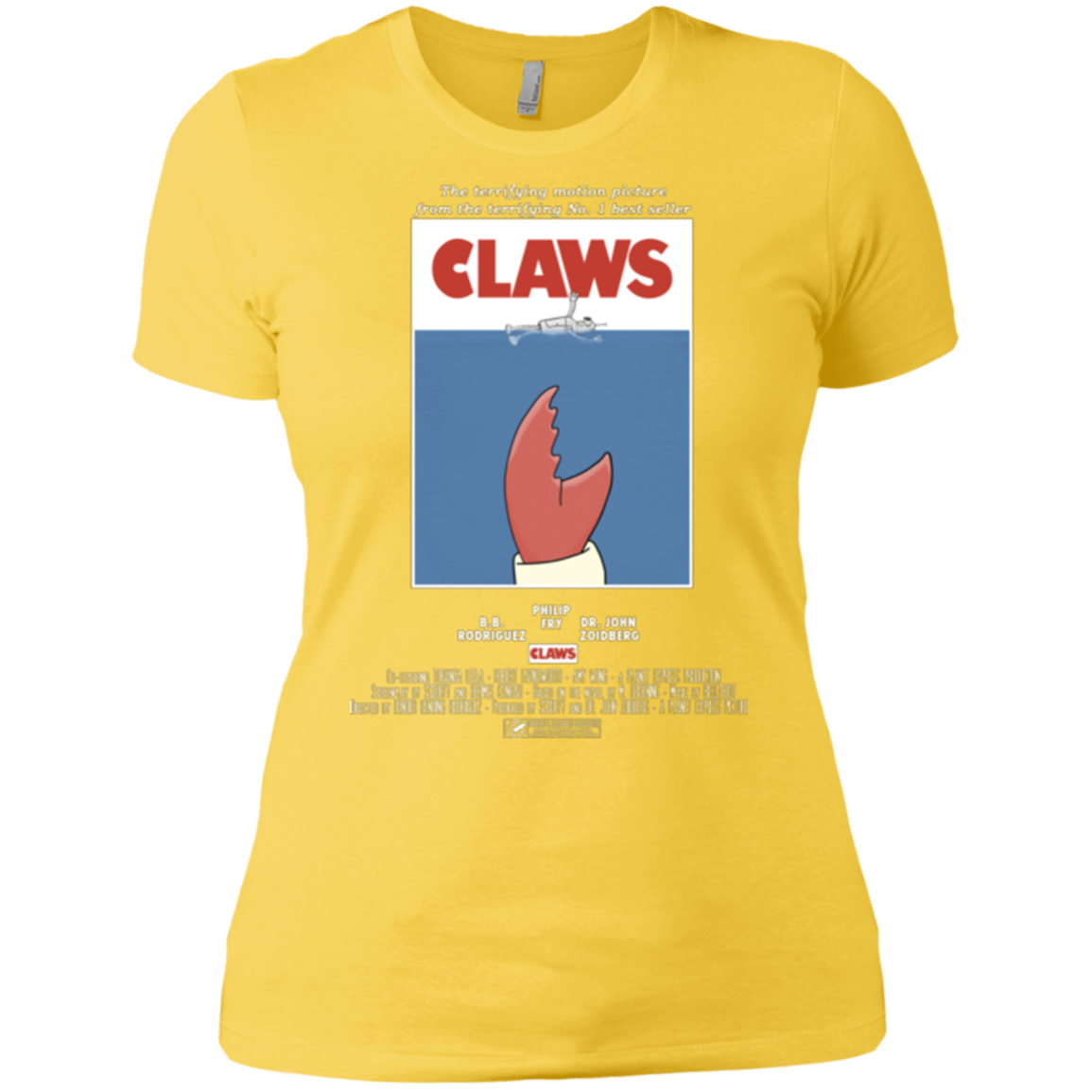 Claws Movie Poster Women's Premium T-Shirt