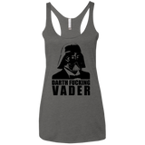 Dart Fucking Vader Women's Triblend Racerback Tank