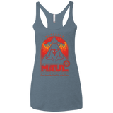 Maul Martial Arts Women's Triblend Racerback Tank