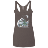Wave Of R'lyeh Women's Triblend Racerback Tank