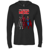 The Walking Merc Triblend Long Sleeve Hoodie Tee