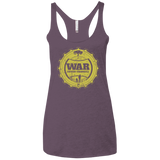 War never changes (2) Women's Triblend Racerback Tank