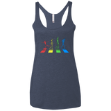 Stray Dog Strut Women's Triblend Racerback Tank