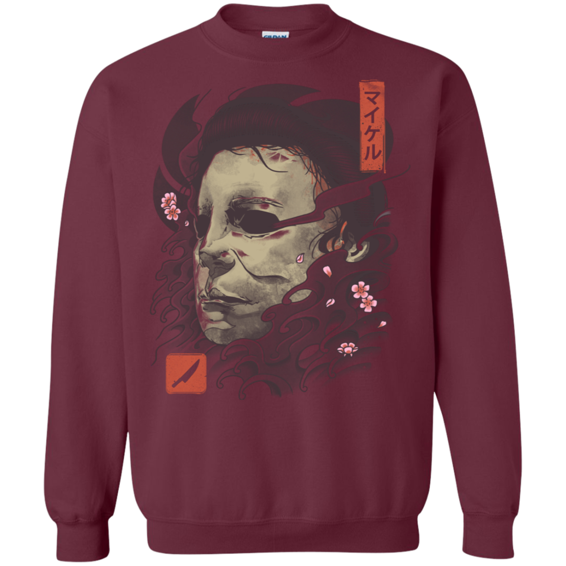 Oni Slasher Mask Crewneck Sweatshirt