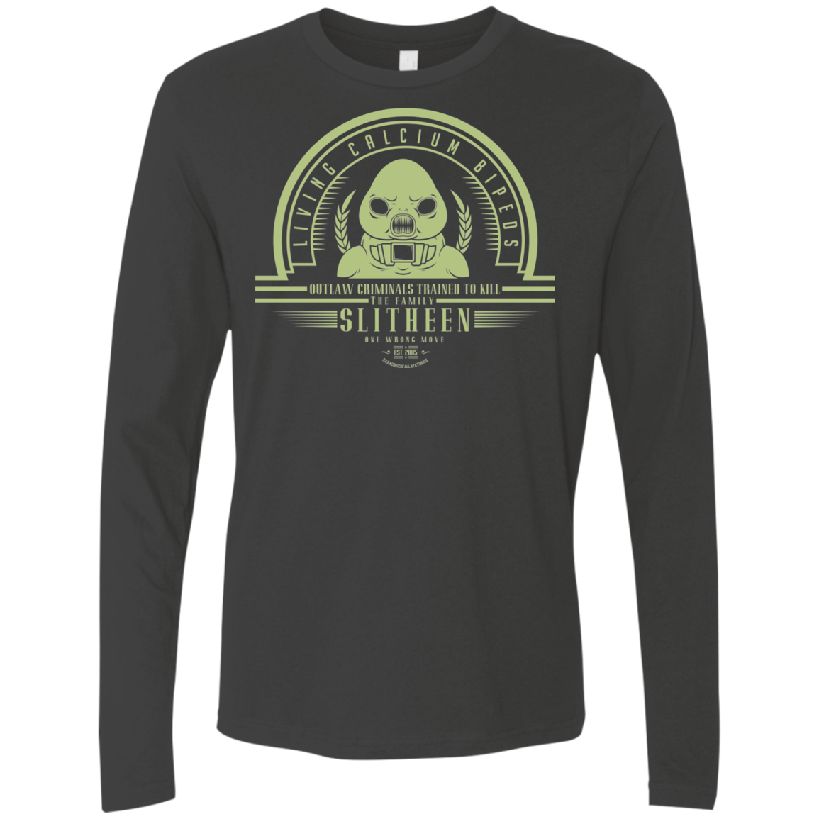 Who Villains Slitheen Men's Premium Long Sleeve