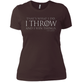 I Throw Women's Premium T-Shirt