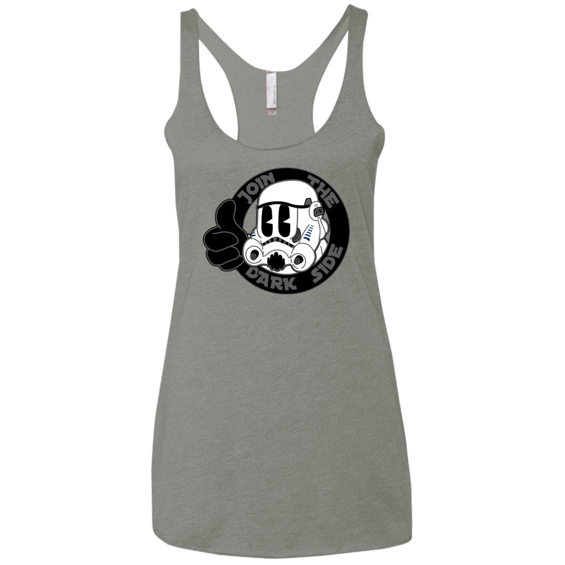 The Best Side Women's Triblend Racerback Tank