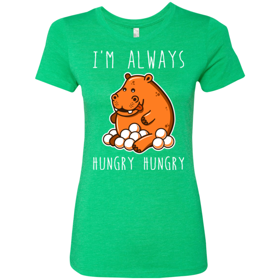 Hungry Hungry Women's Triblend T-Shirt