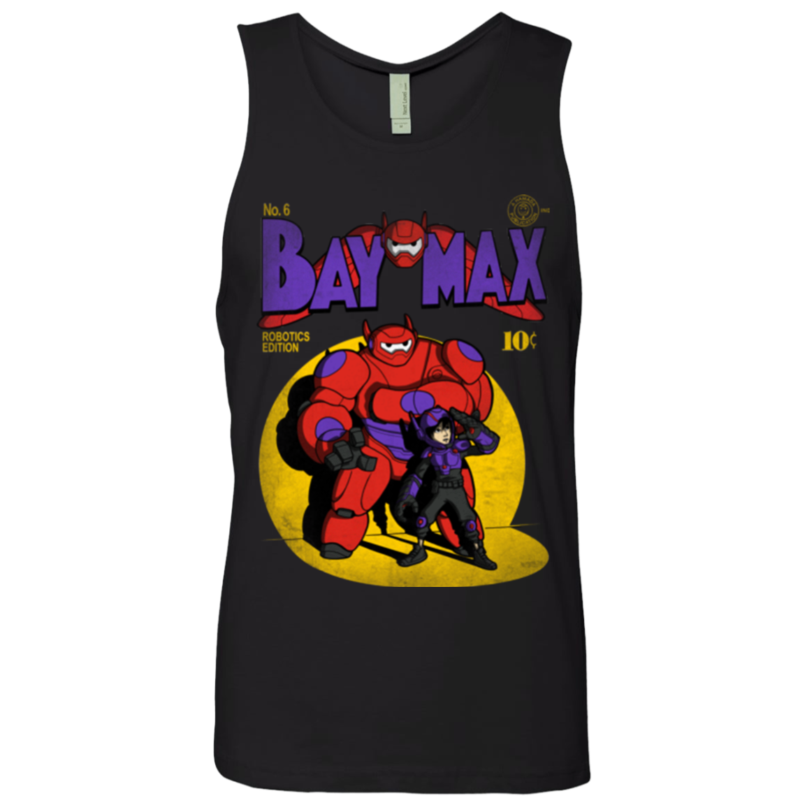 Baymax Number 9 Men's Premium Tank Top