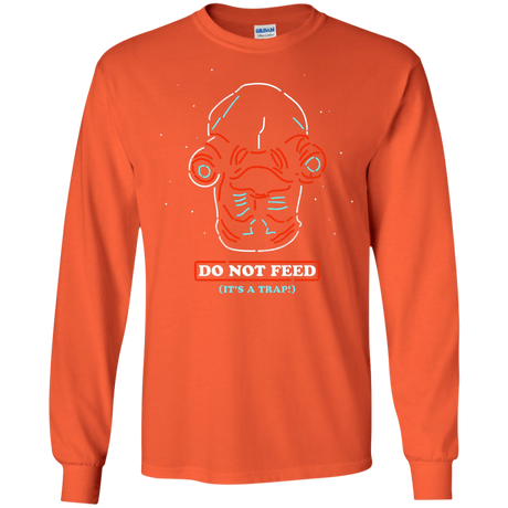 Do Not Feed Men's Long Sleeve T-Shirt