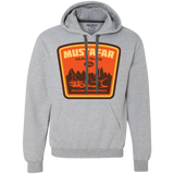 Volcanic Hiking Trails Premium Fleece Hoodie