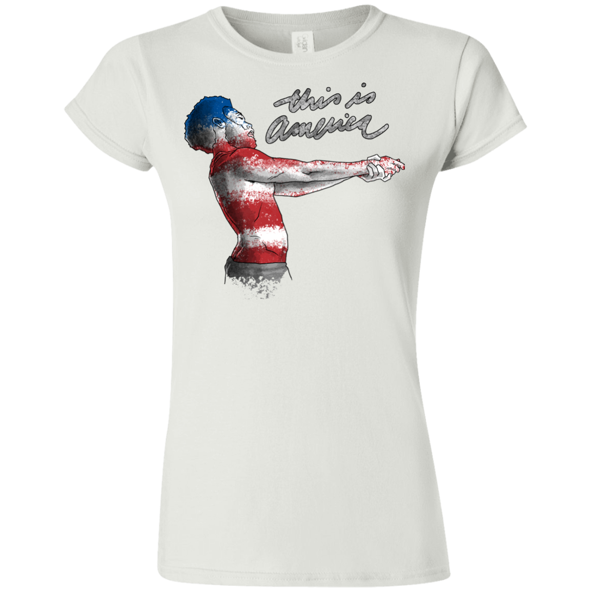 America Junior Slimmer-Fit T-Shirt