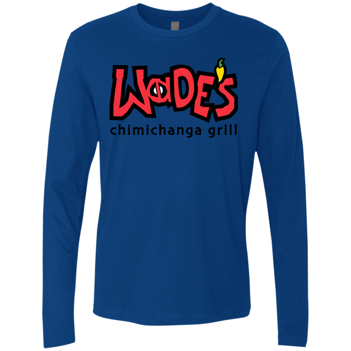 Wades Grill Men's Premium Long Sleeve