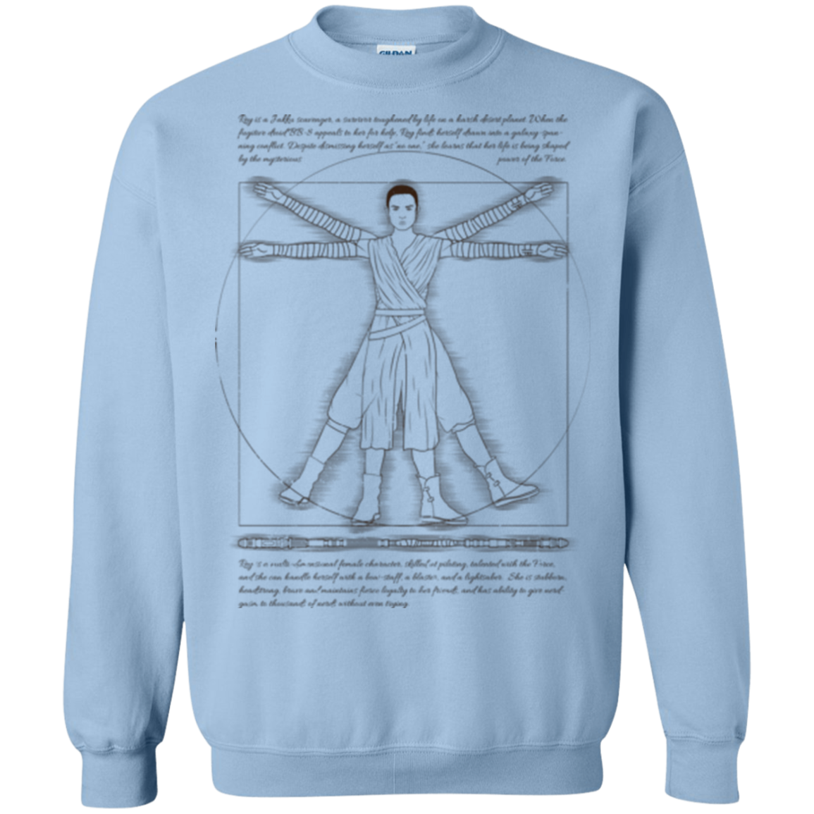 Vitruvian Rey Crewneck Sweatshirt