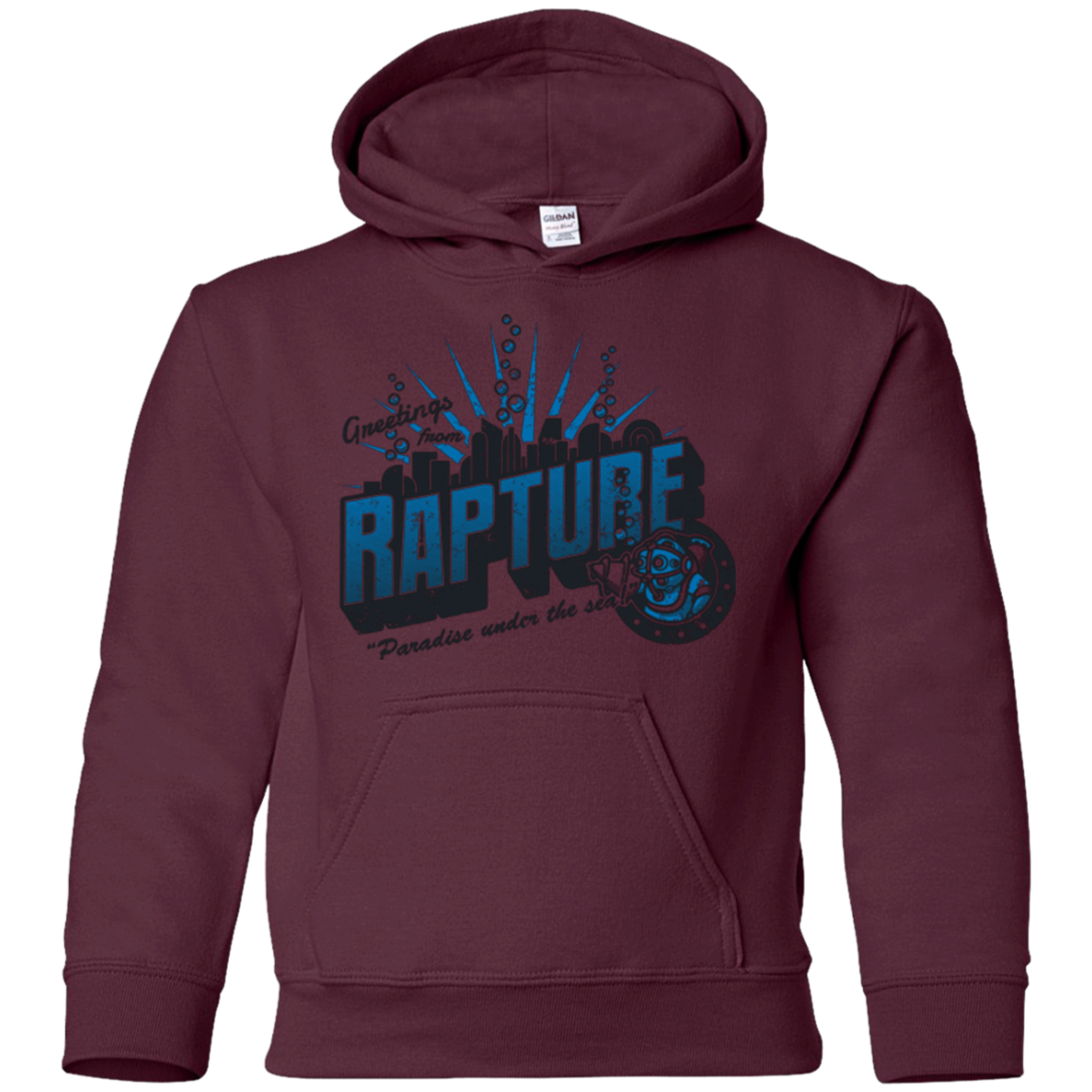 Greetings from Rapture Youth Hoodie