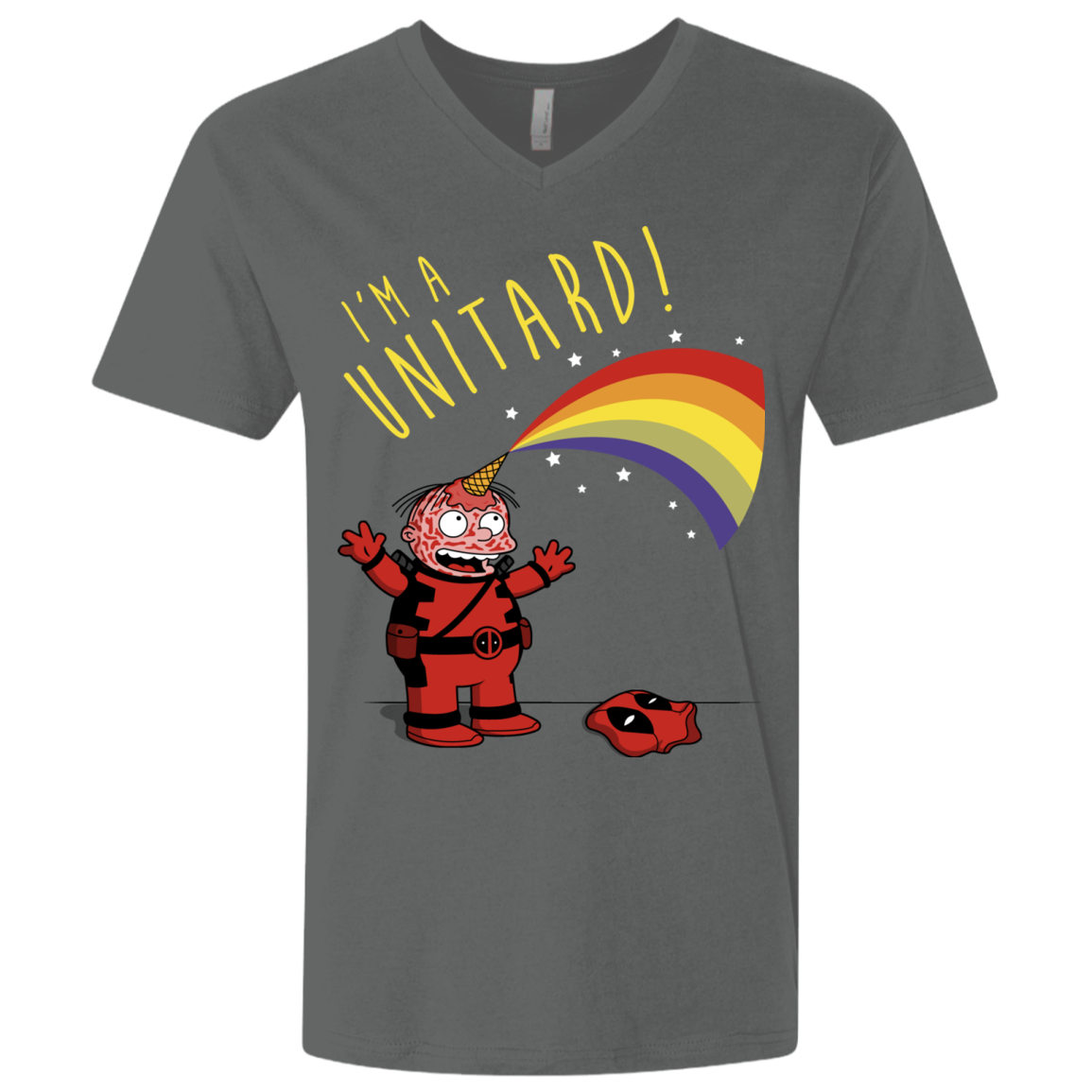 unitard-Raffiti Men's Premium V-Neck