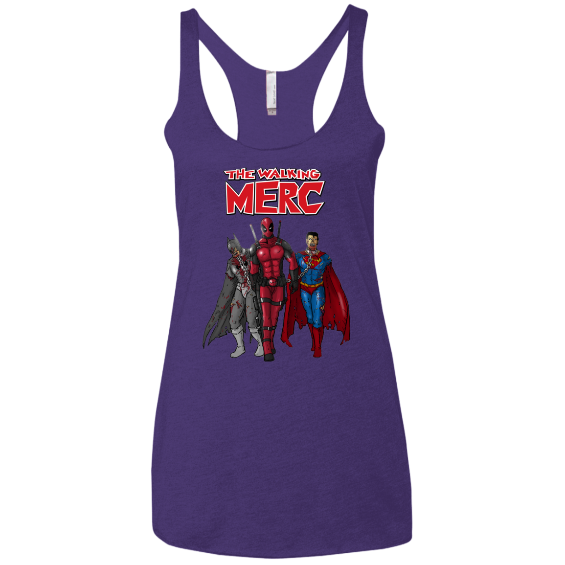 The Walking Merc Women's Triblend Racerback Tank