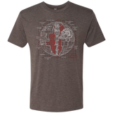 Death Star Plan Men's Triblend T-Shirt