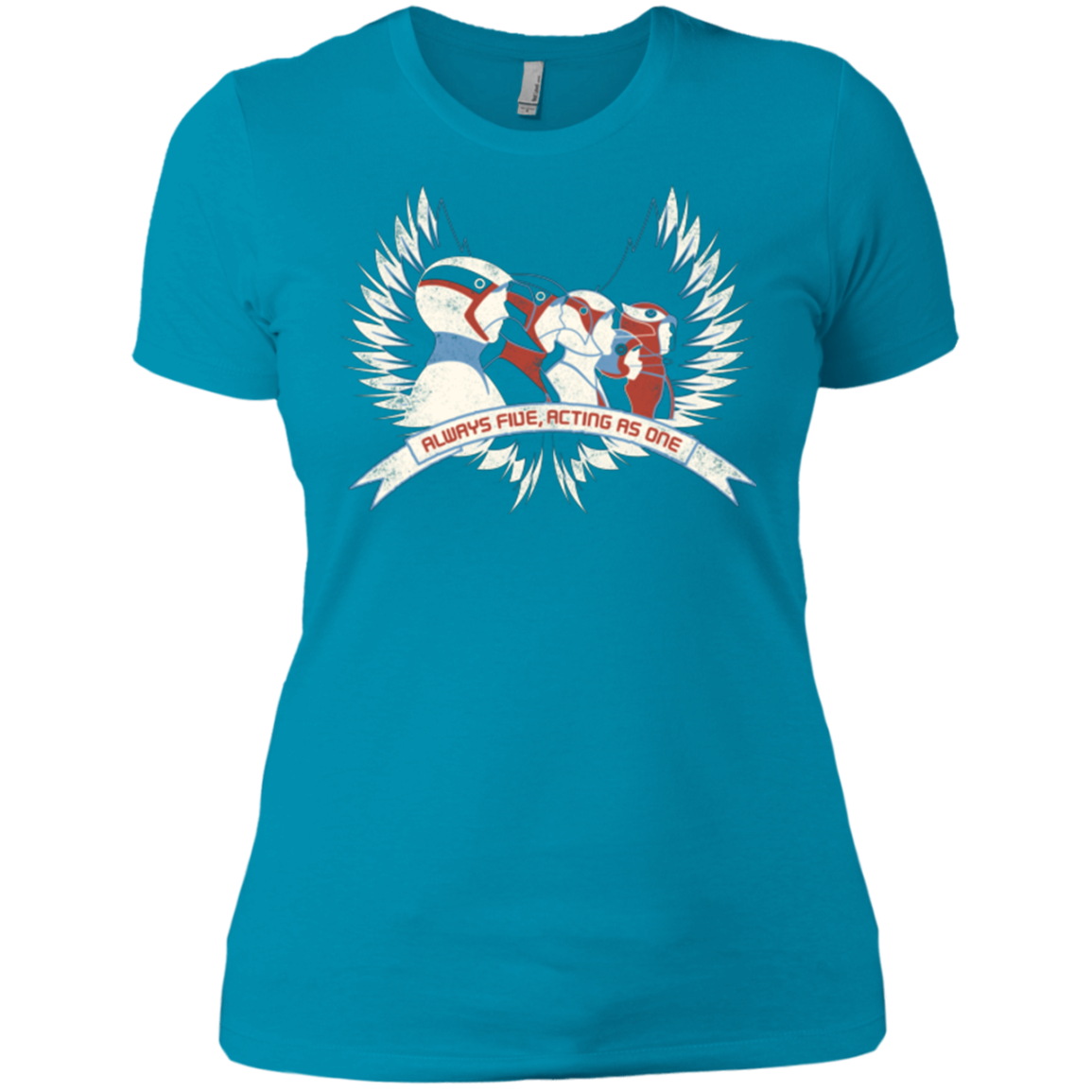 Always Five Acting As One Women's Premium T-Shirt