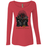 Throne Of Screams Women's Triblend Long Sleeve Shirt