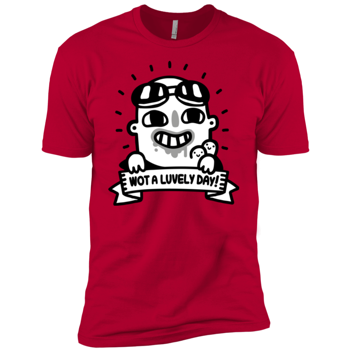 Wot A Luvely Day Boys Premium T-Shirt