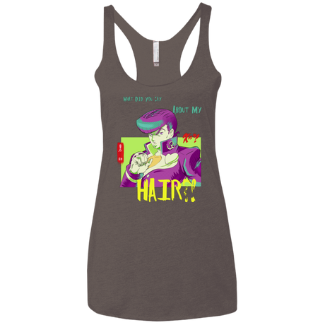 Jojo Josuke Bizarre Adventure Women's Triblend Racerback Tank