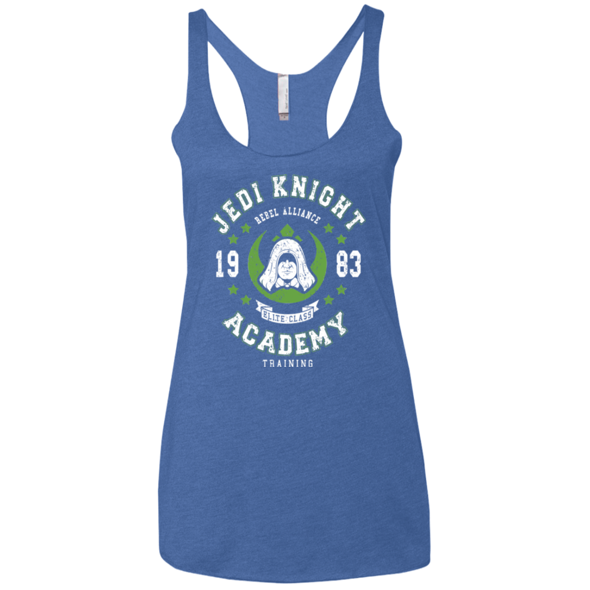 Jedi Knight Academy 83 Women's Triblend Racerback Tank