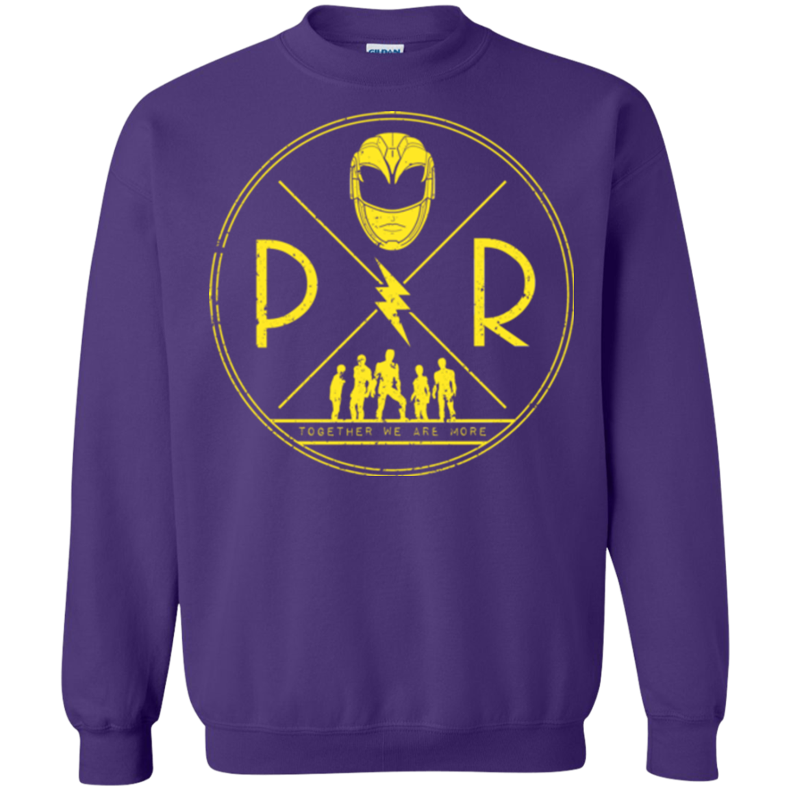 Yellow Power Crewneck Sweatshirt