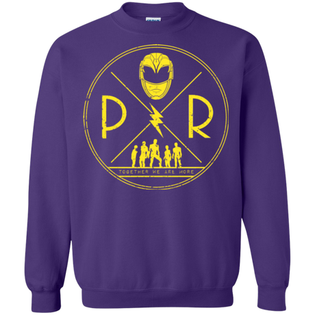 Yellow Power Crewneck Sweatshirt