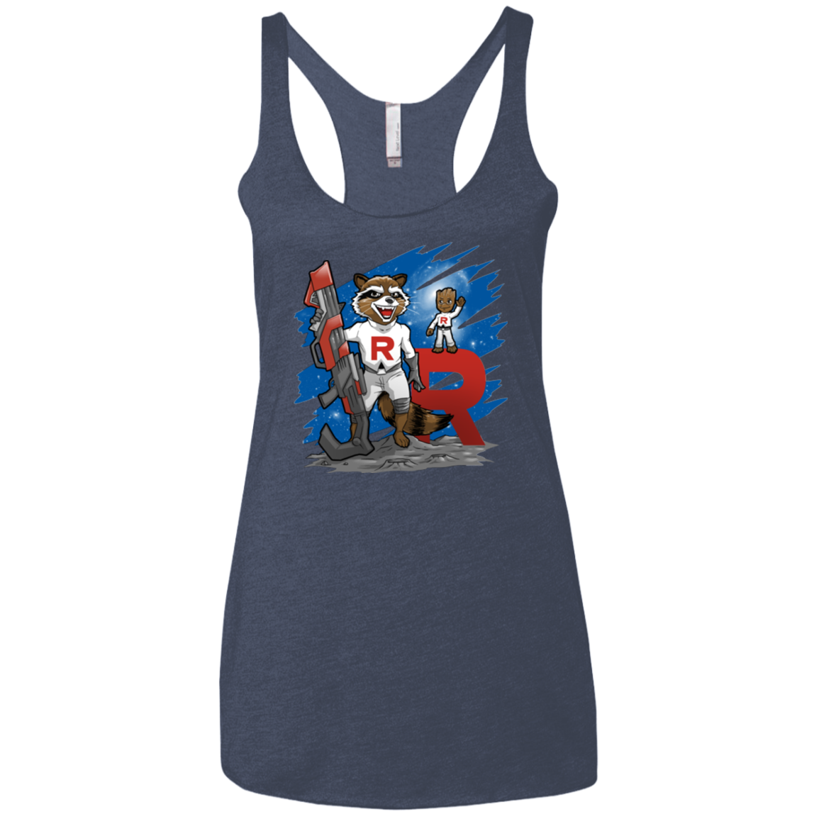 Team R Women's Triblend Racerback Tank