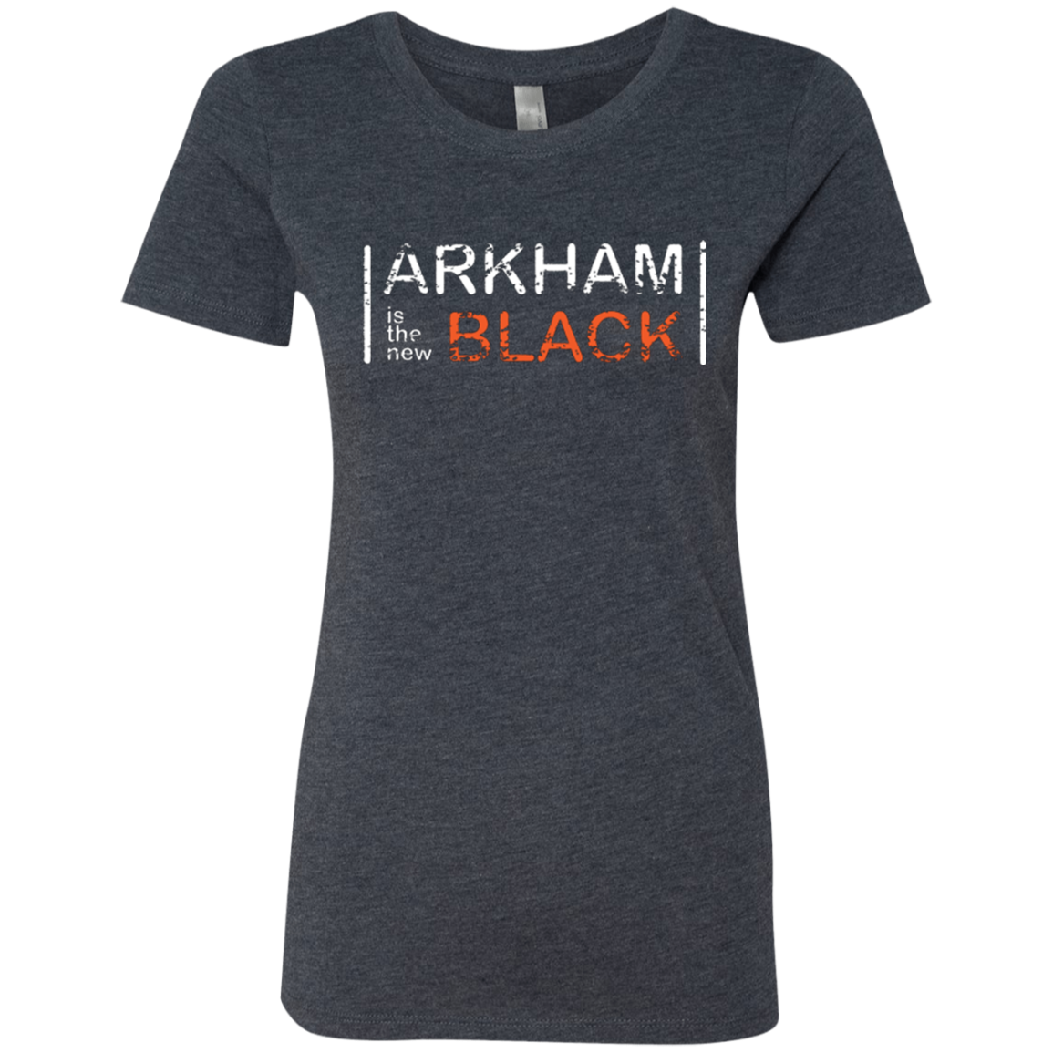 Arkham Black Women's Triblend T-Shirt