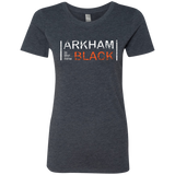 Arkham Black Women's Triblend T-Shirt