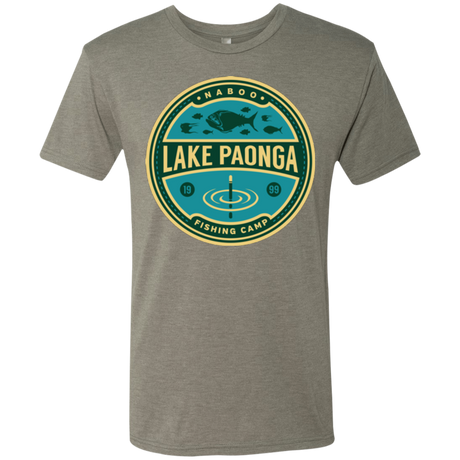 Lake Paonga Fishing Camp Men's Triblend T-Shirt