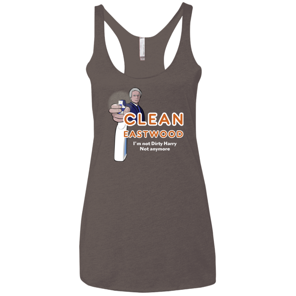 Clean Eastwood Women's Triblend Racerback Tank