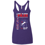 Unexplained Files Women's Triblend Racerback Tank