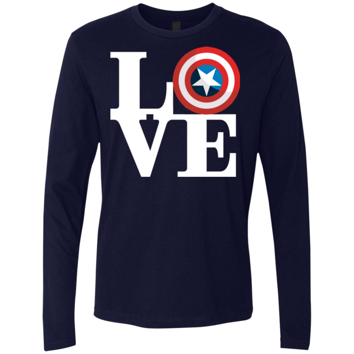 Captain's Love Men's Premium Long Sleeve