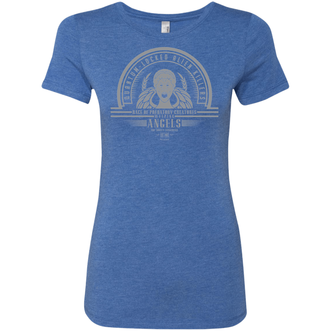 Who Villains Weeping Angels Women's Triblend T-Shirt