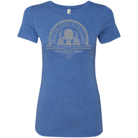 Who Villains Weeping Angels Women's Triblend T-Shirt