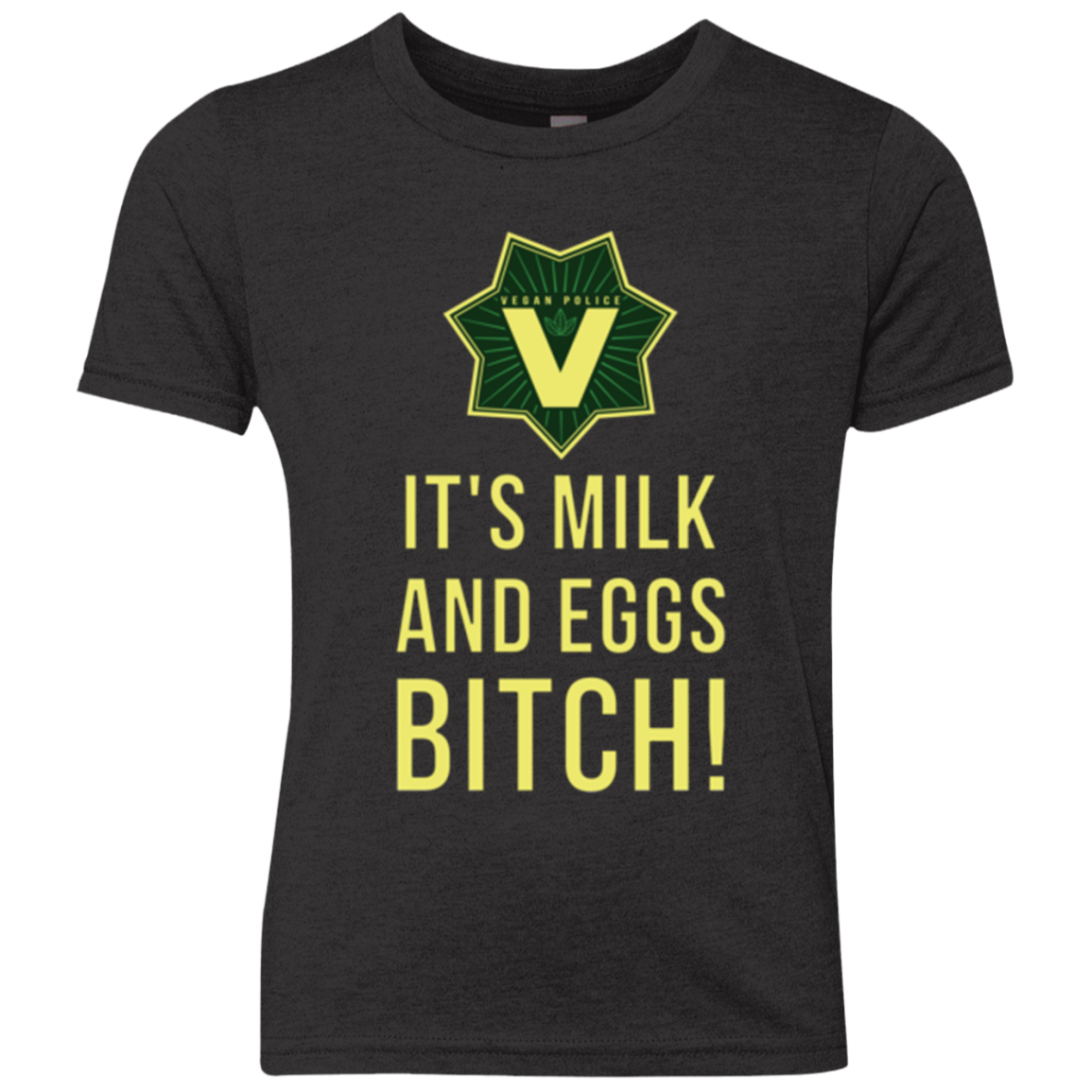 Milk and Eggs Youth Triblend T-Shirt