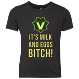 Milk and Eggs Youth Triblend T-Shirt