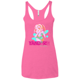 Yandere Women's Triblend Racerback Tank