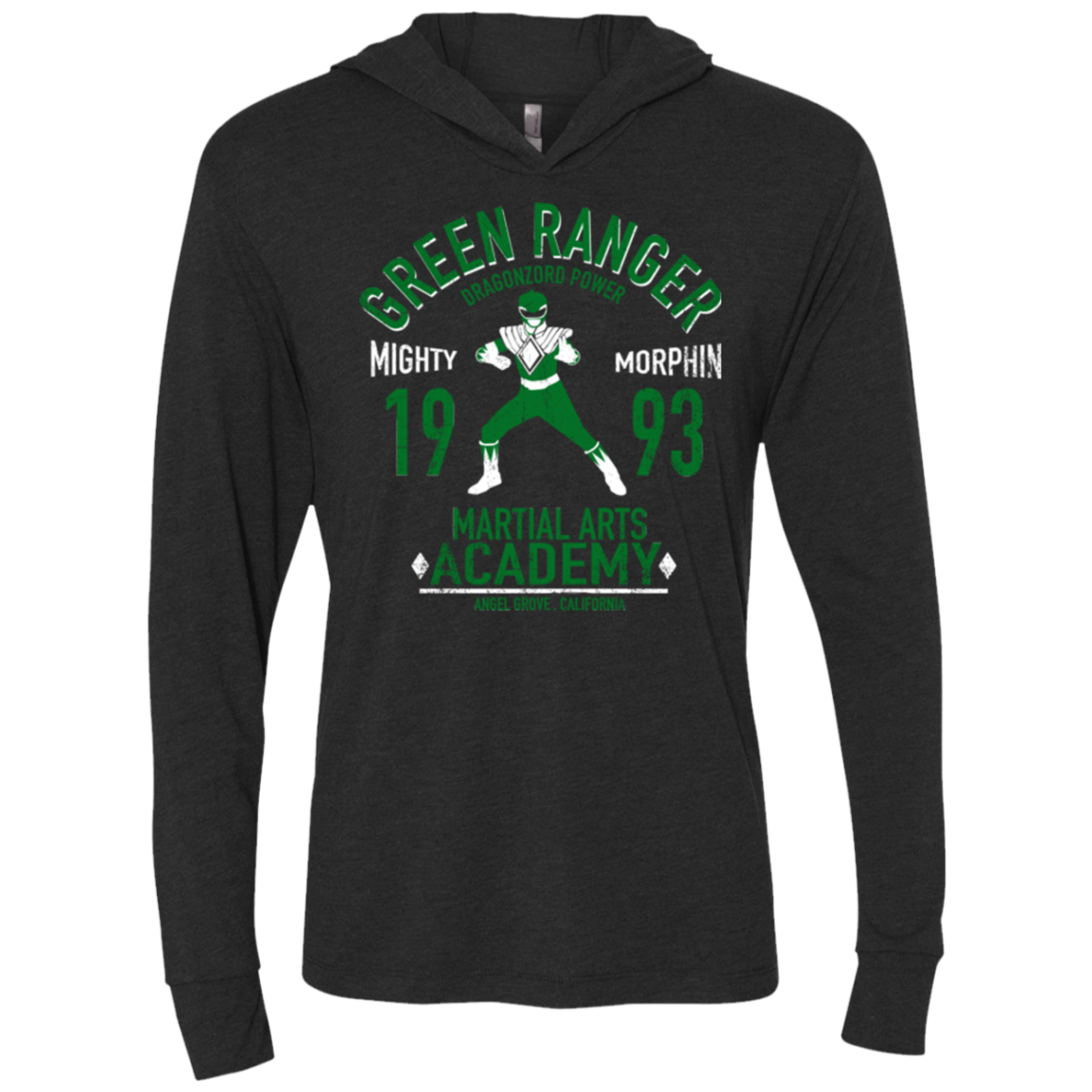 Dragon Ranger (1) Triblend Long Sleeve Hoodie Tee